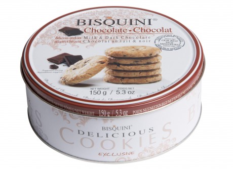 BISQUINI - Sušienky s kúskami horkej a mliečnej čokolády